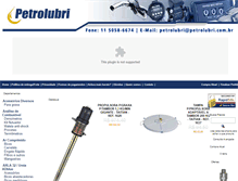 Tablet Screenshot of petrolubri.com